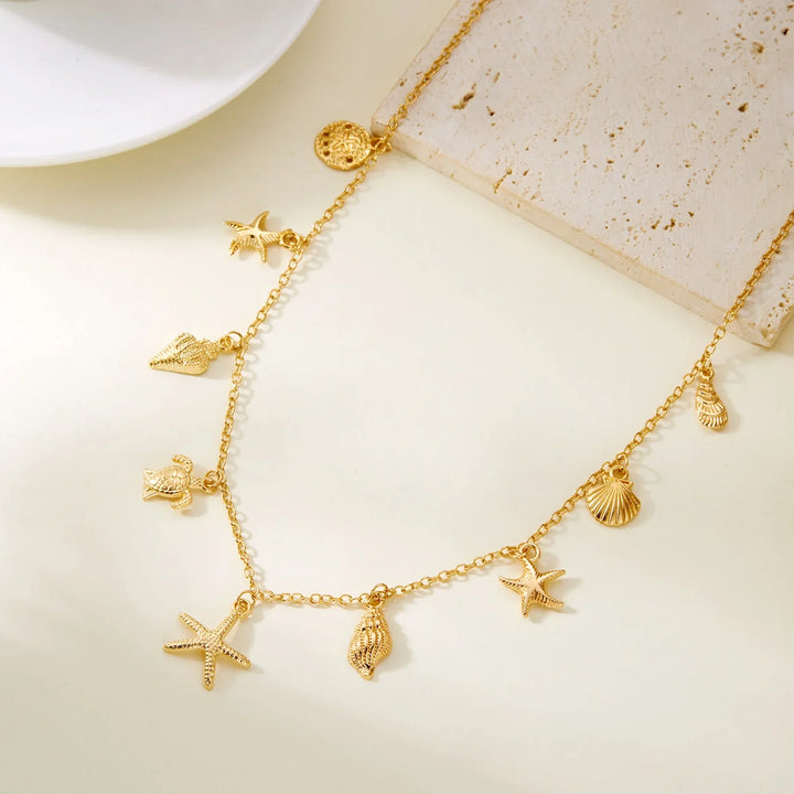 Marabel Sea Charms Necklace
