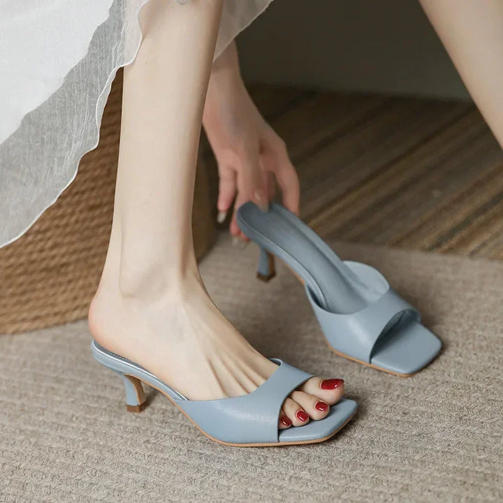 Rosalva Open Toe Mules