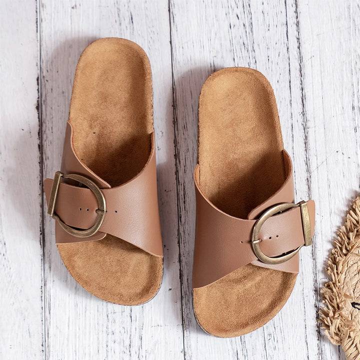 Lyra Buckle Slides