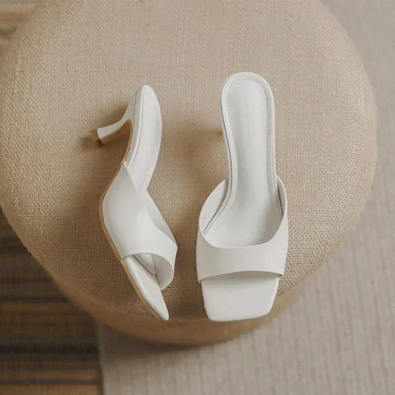 Rosalva Open Toe Mules