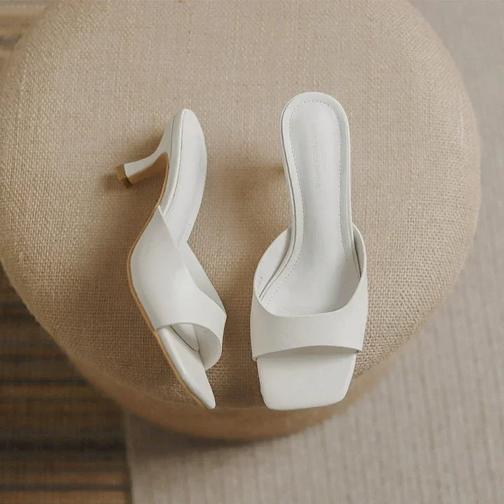 Rosalva Open Toe Mules