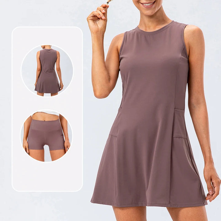 Elise Sleeveless Tennis Dress