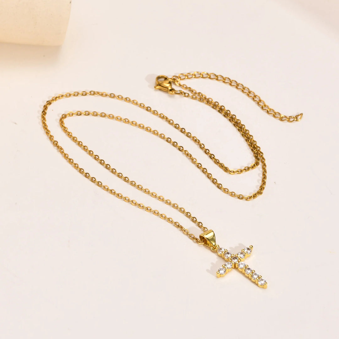 Elariah Radiant Cross Pendant