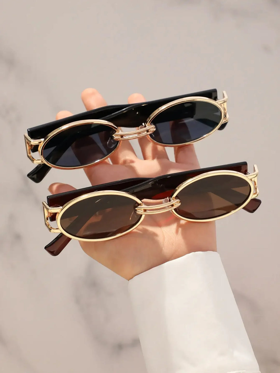 Renzo Oval Sunglasses