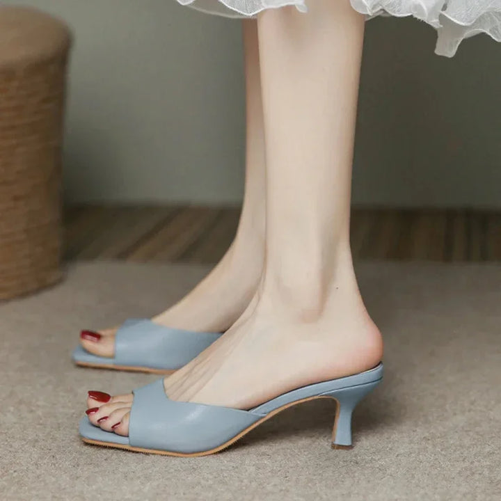 Rosalva Open Toe Mules