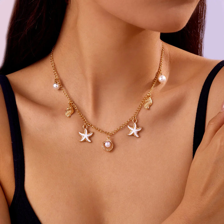 Marabel Sea Charms Necklace