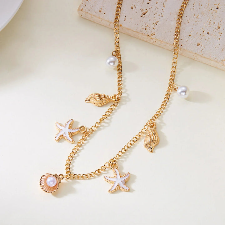 Marabel Sea Charms Necklace