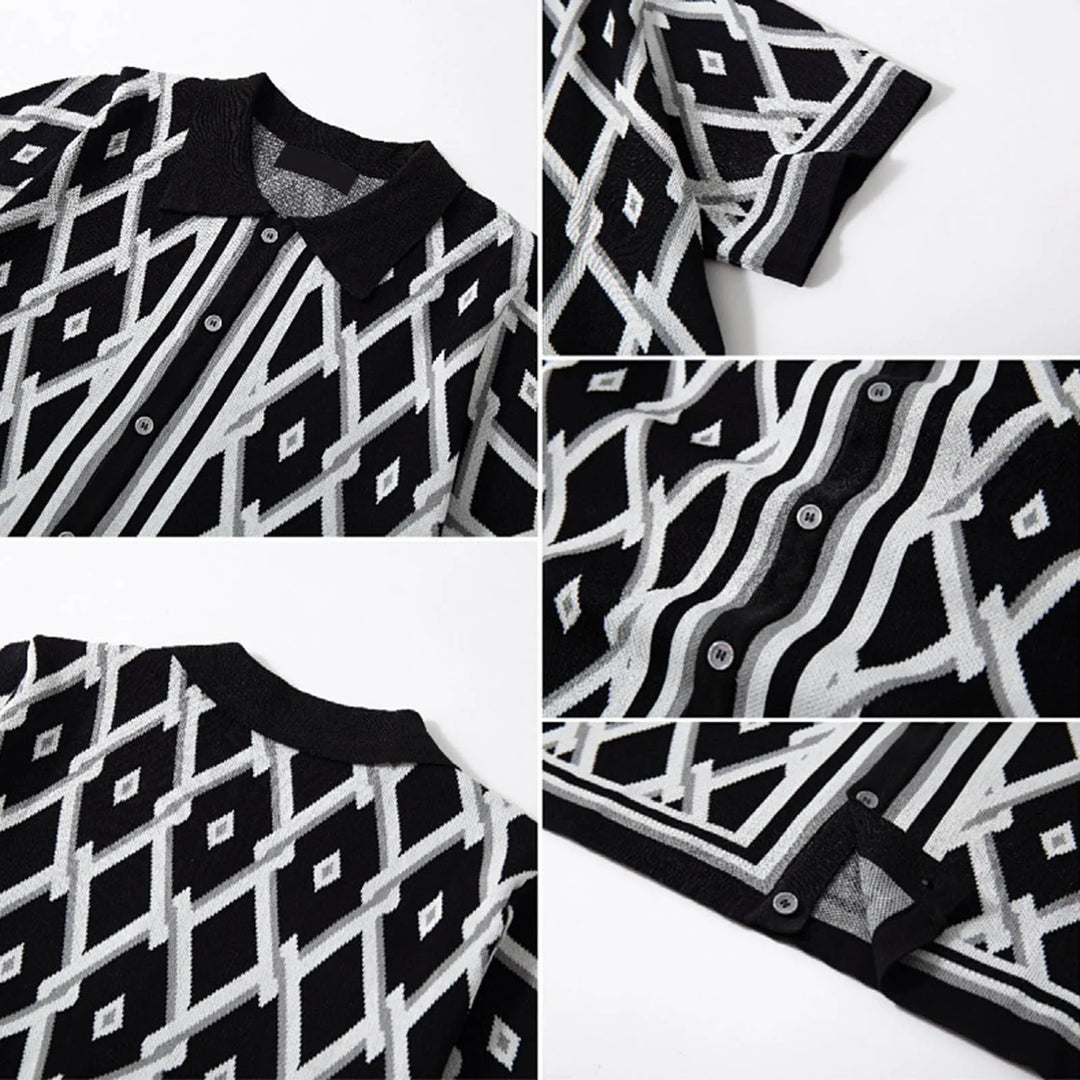 Velto Diamond Knit Shirt
