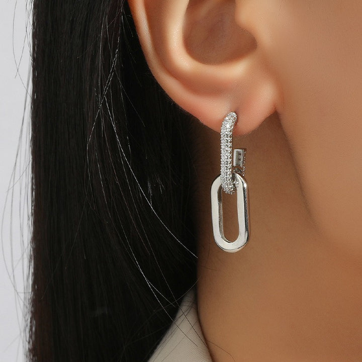 Liora Link Drop Earrings