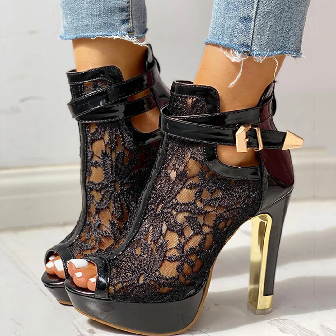 Marigold High Heels