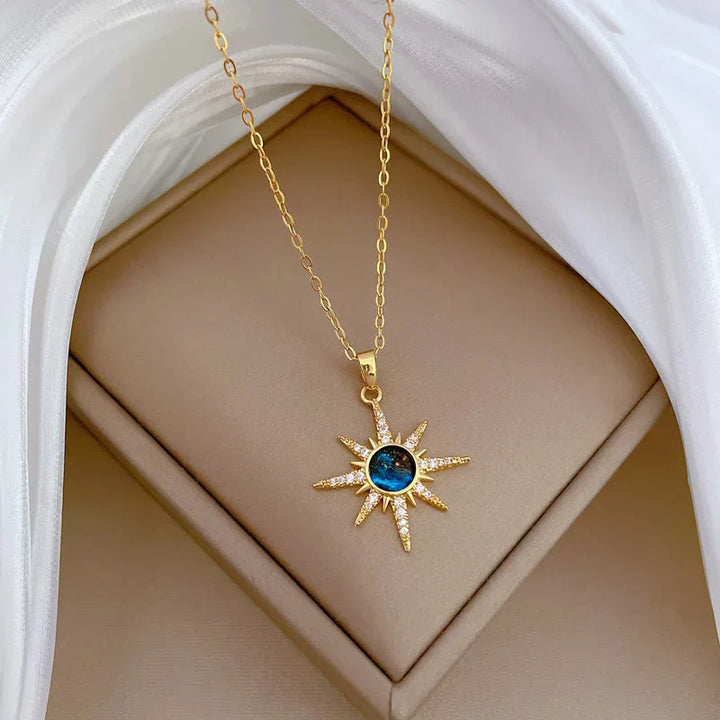 Starburst Pendant Necklace